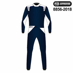 Sparco Sprint Racing Suit, Navy (FIA 8856-2018)