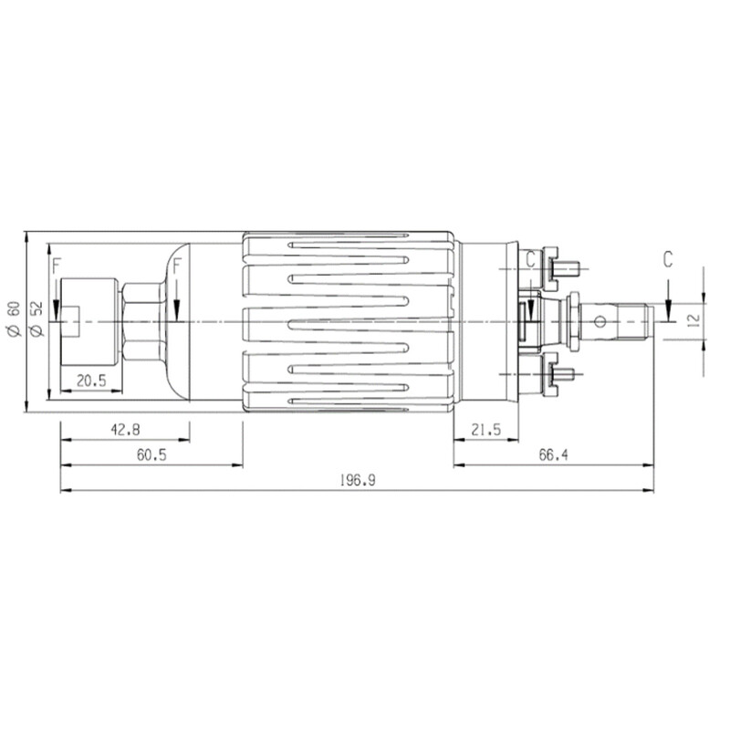 Bosch FP200-7 Fuel Pump - 275 L/h