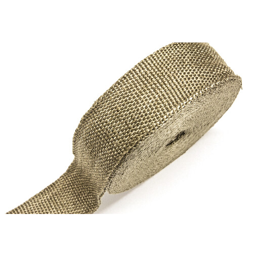 Exhaust Heat Wrap (15m x 50mm) + Stainless Steel Ties