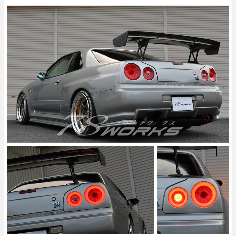 78Works LED Tail Lights for Nissan Skyline R34
