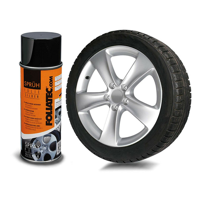 Foliatec Silver Metallic Spray Film (400 mL)