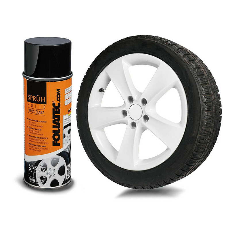 Foliatec Gloss White Spray Film (400 mL)