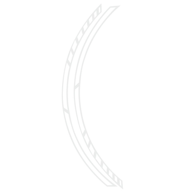Foliatec Racing White Pin-Striping Design