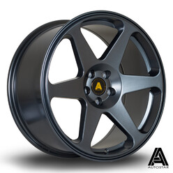 Autostar Chaser 18x8.5" 5x114.3 ET35, Flat Gunmetal