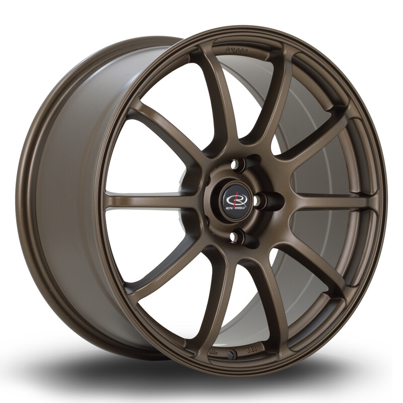Rota Force2 18x8.5" 5x120 ET45, Matt Bronze