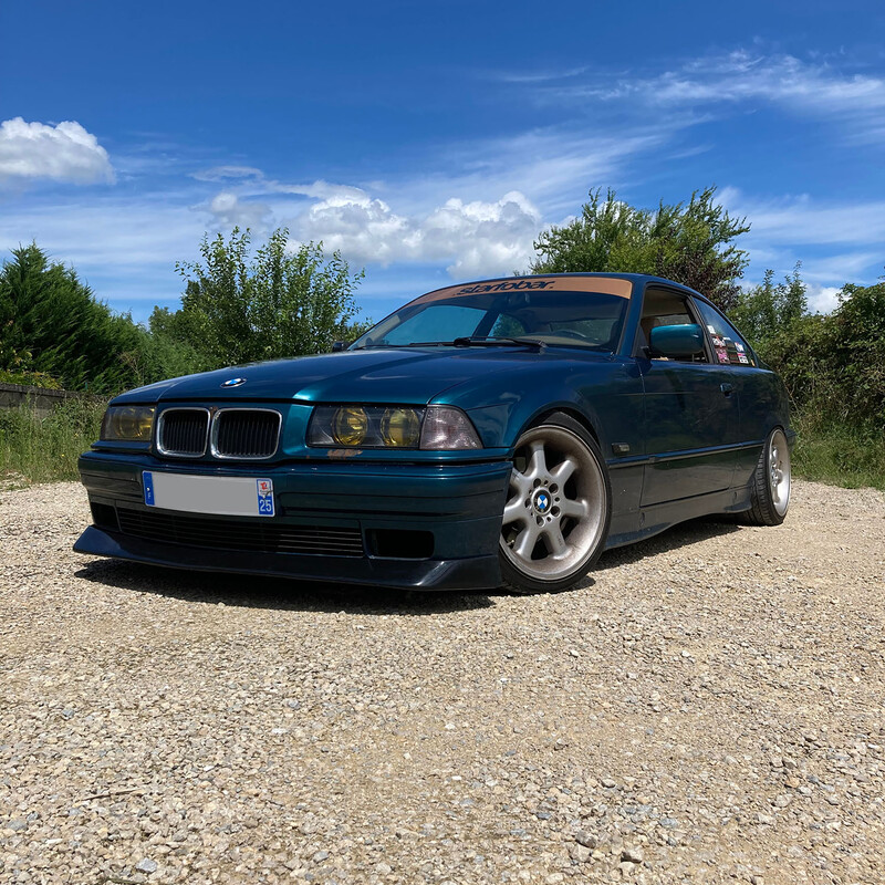 "Fat Lip" Front Lip for BMW E36 (Non M3 Bumper)