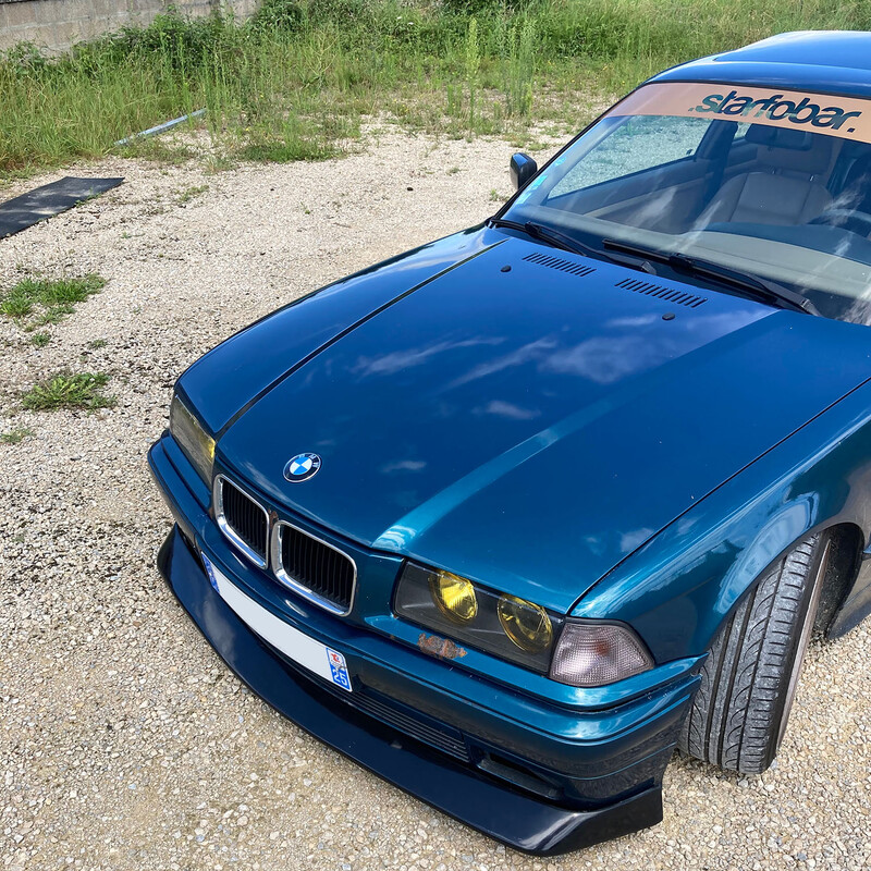 "Fat Lip" Front Lip for BMW E36 (Non M3 Bumper)