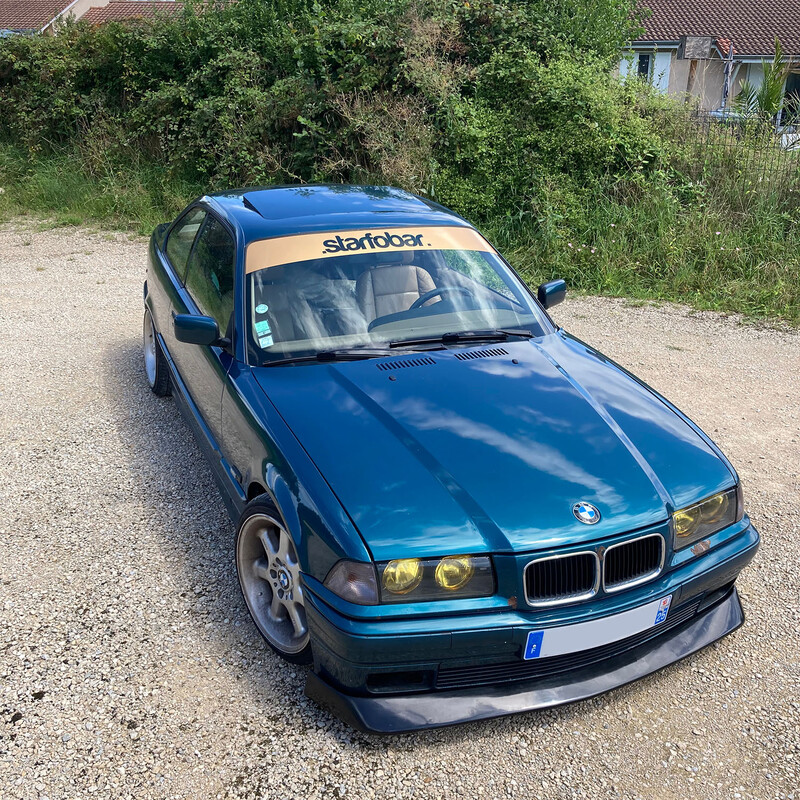 "Fat Lip" Front Lip for BMW E36 (Non M3 Bumper)
