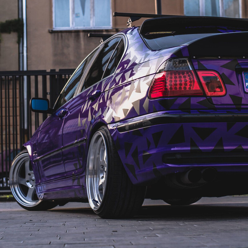 Roof Spoiler for BMW E46 Sedan