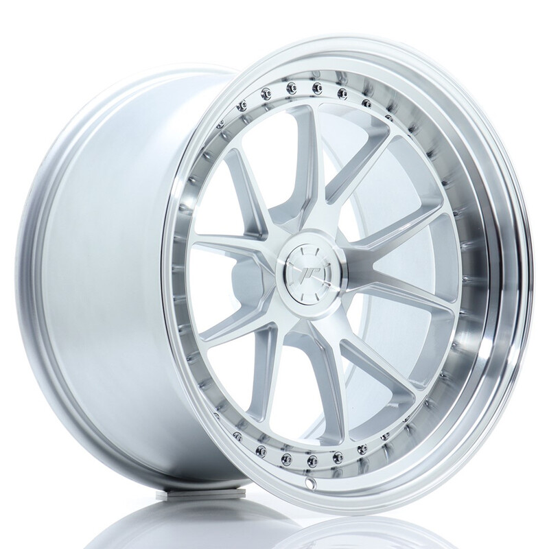 Japan Racing JR-39 19x11" (5 hole custom PCD) ET0-25, Silver