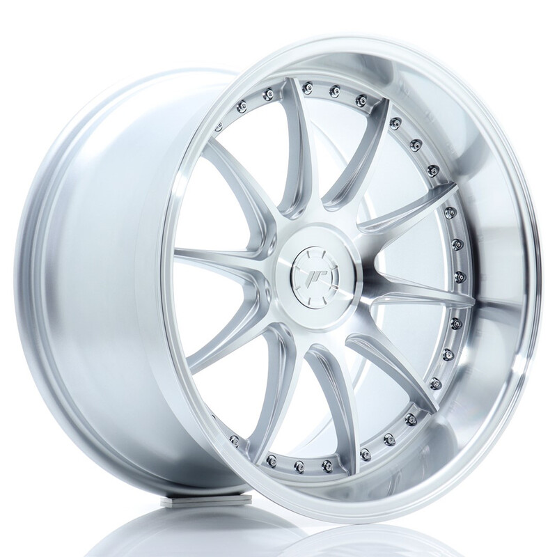 Japan Racing JR-41 19x11" (5 hole custom PCD) ET12-25, Silver