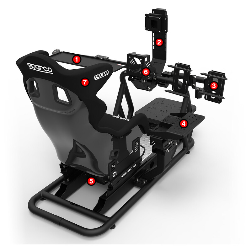 RSeat C1 Cockpit Black