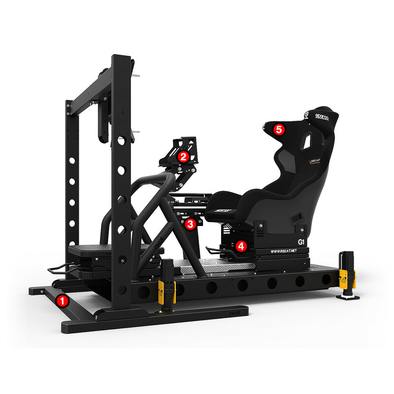 RSeat G1-1500 D-Box Haptic Simulator