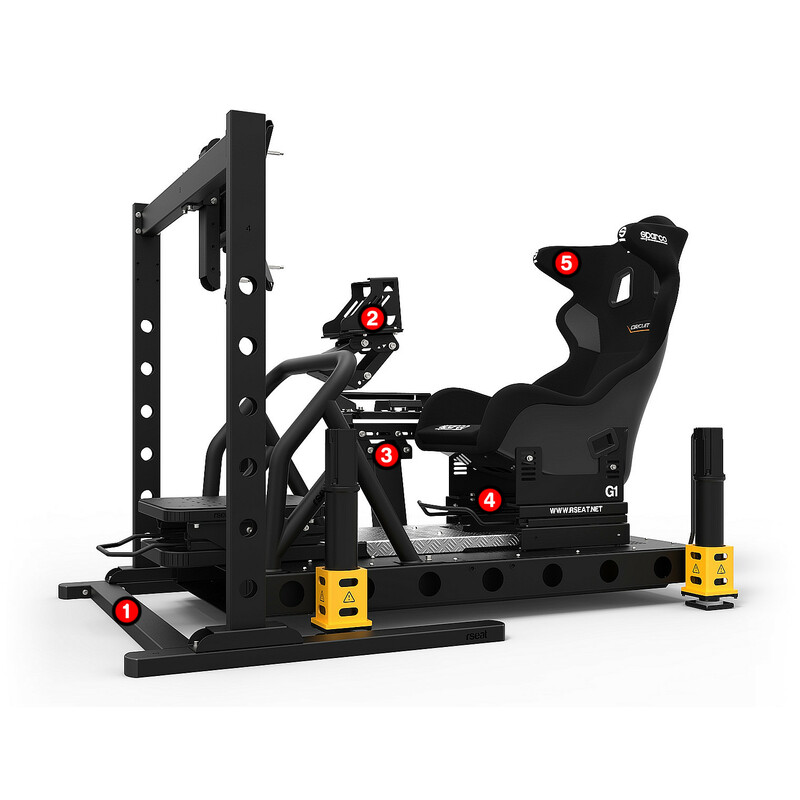 RSeat G1-6000 D-Box Haptic Simulator