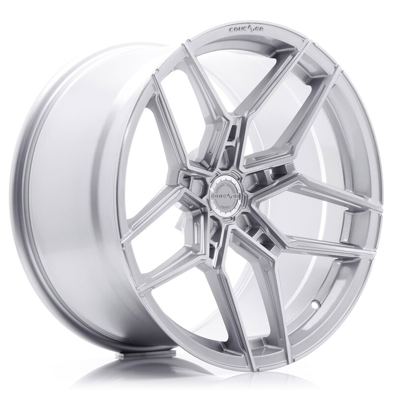 Concaver CVR5 20x8.5" (5 hole custom PCD) ET20-45, Brushed Titanium
