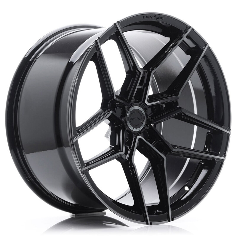 Concaver CVR5 20x9" (5 hole custom PCD) ET20-51, Double Tinted Black