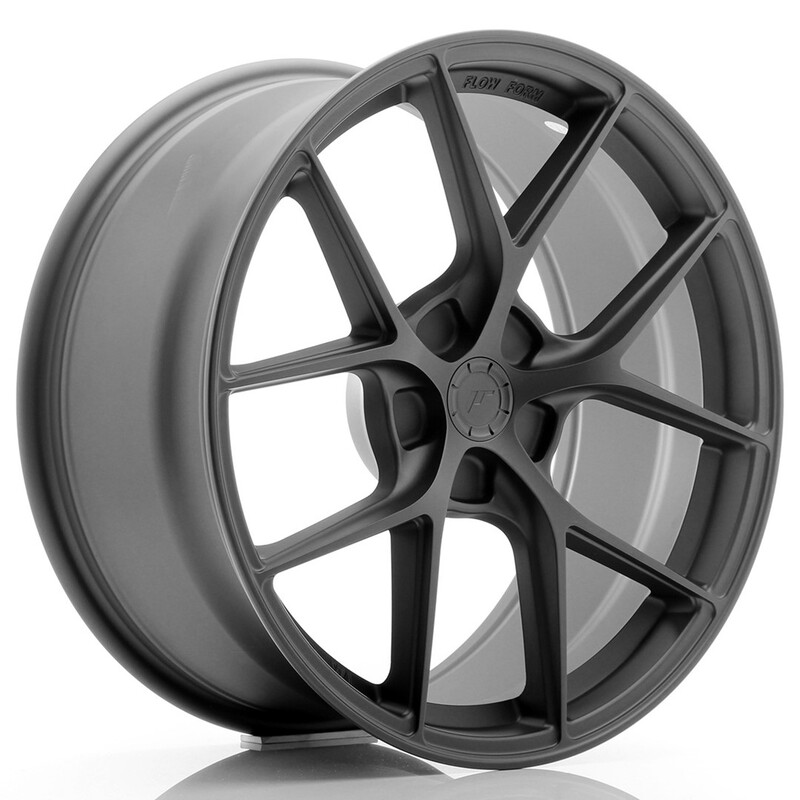 Japan Racing SL-01 Super Light 19x8" (5 hole custom PCD) ET20-40, Gunmetal