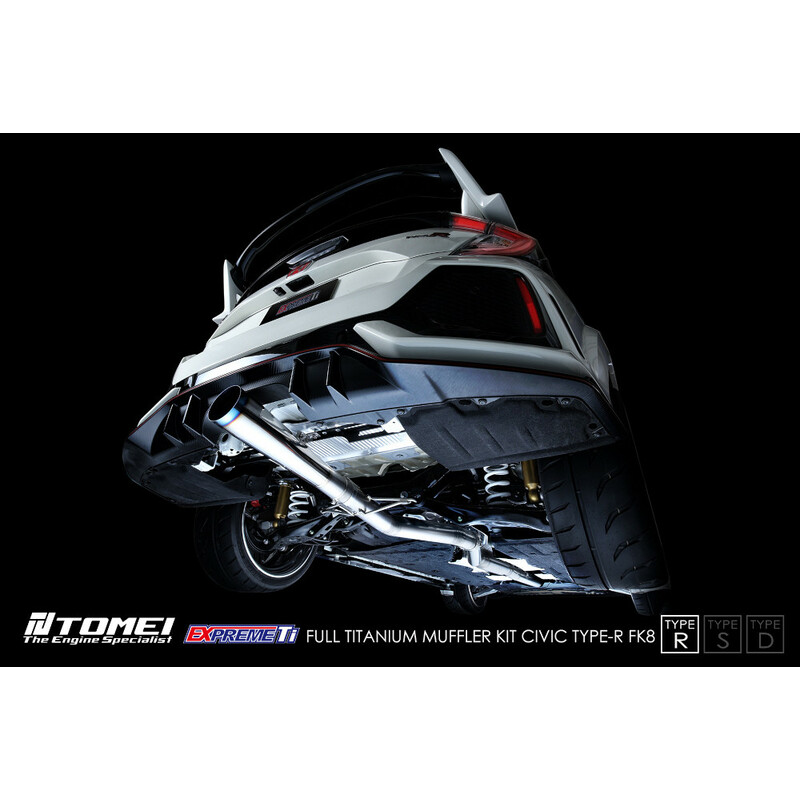 Tomei Expreme Ti Type-R Exhaust System for Honda Civic Type R FK8