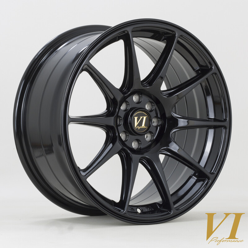 Rota BDR 17x8.25" 4x100/108 ET30, Gloss Black