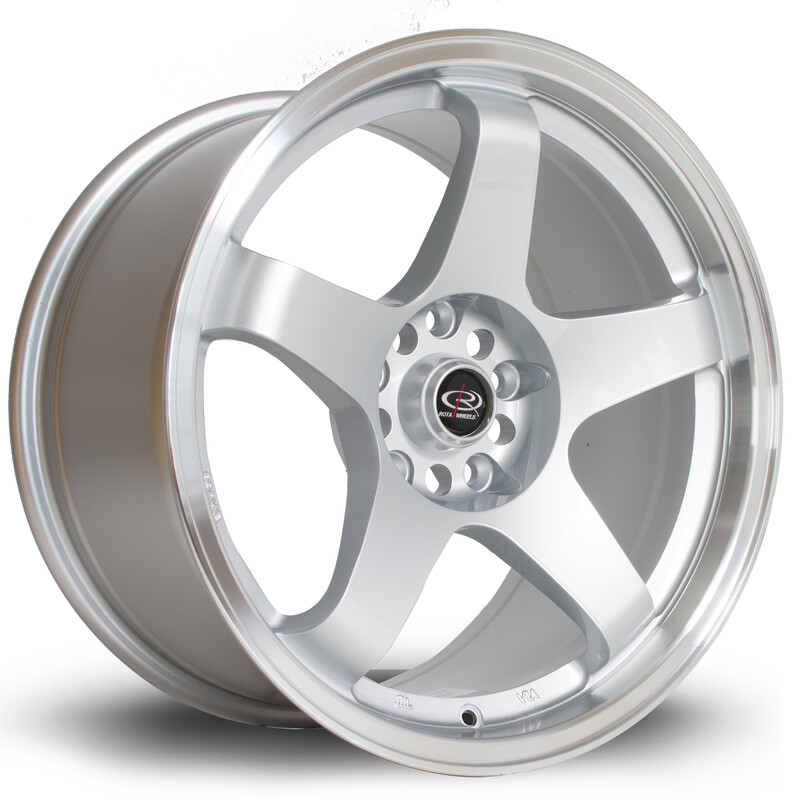 Rota GTR 17x9.5" 5x114.3 ET30, Silver