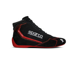 Sparco Slalom Shoes - Black & Red (FIA)