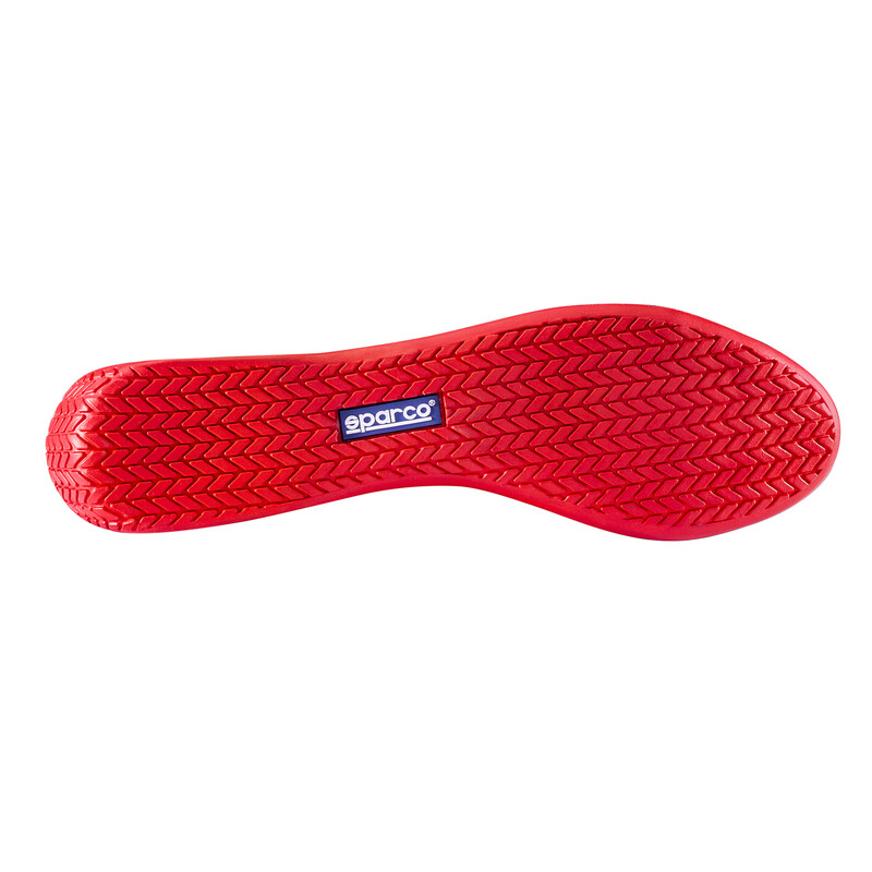 Sparco Slalom Shoes - Black & Red (FIA)