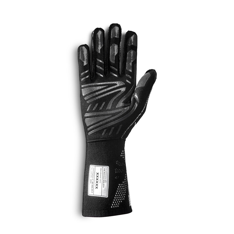Sparco Lap Gloves, Black (FIA)