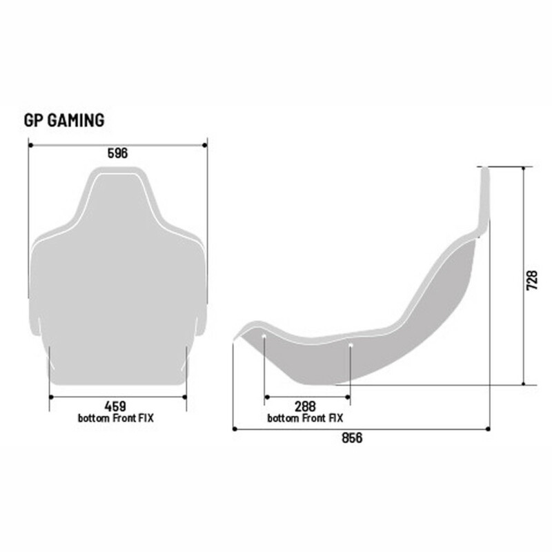 Sparco Gaming GP Play Seat - Black Fabric
