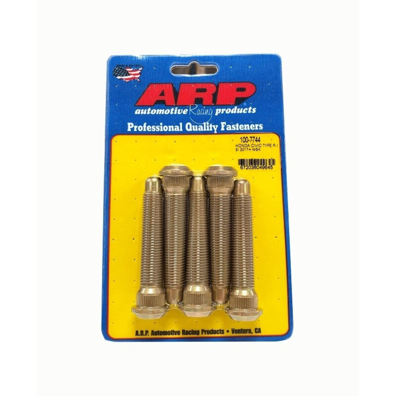 Set of 5 Reinforced Wheel Studs for Honda Civic Type R FK8 (2017