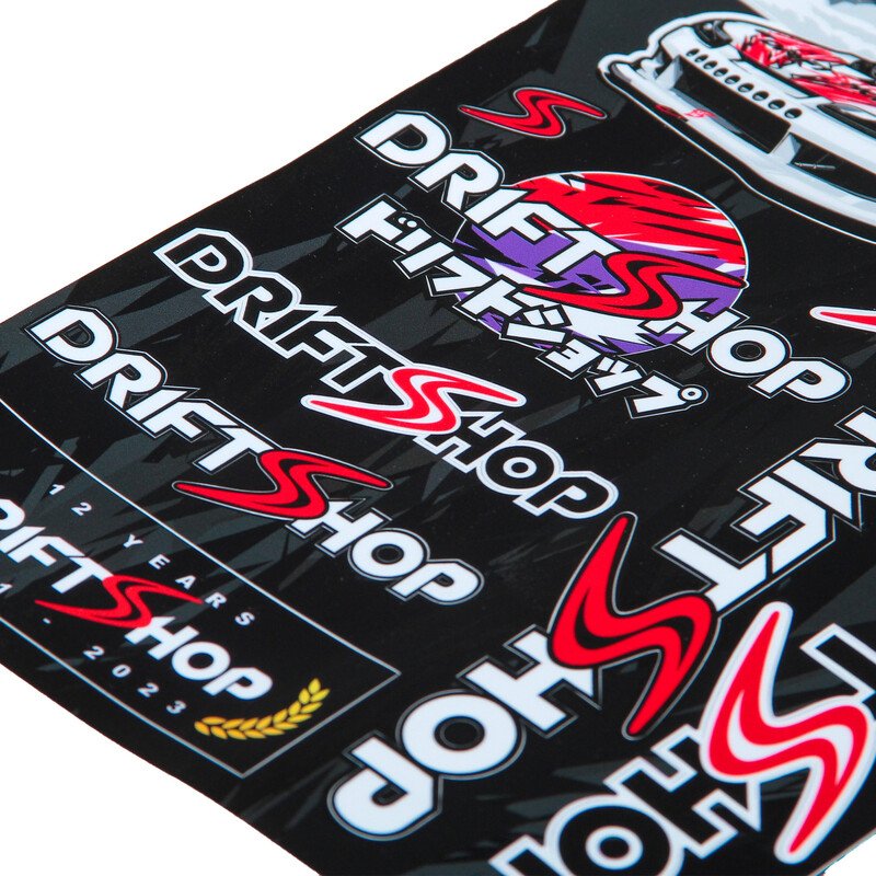 DriftShop Stickers Set