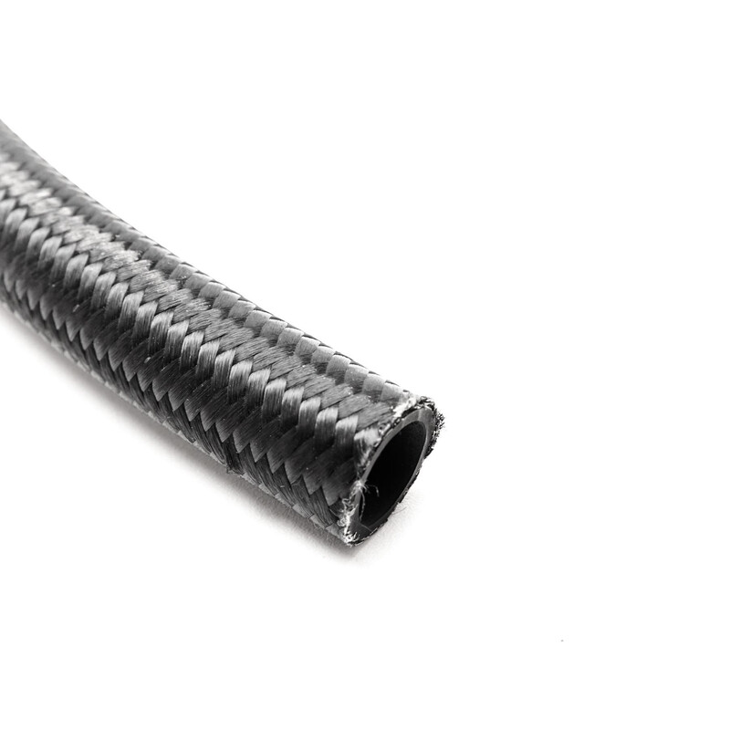 Dash 12 Hose per meter (Black Nylon)