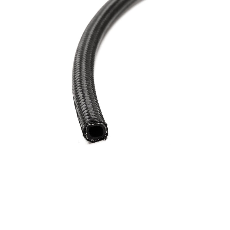 Dash 6 Hose per meter (Black Nylon)