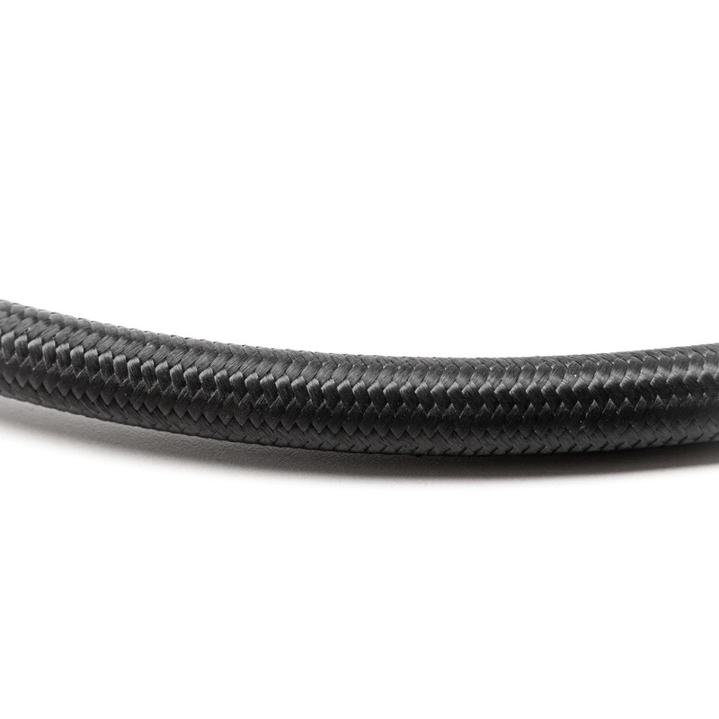 Dash 8 Hose per meter (Black Nylon)