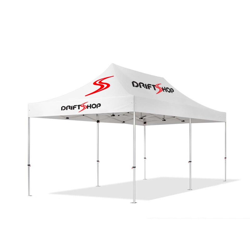 DriftShop White Paddock Tent Foldable Marquee in Aluminium 3x6