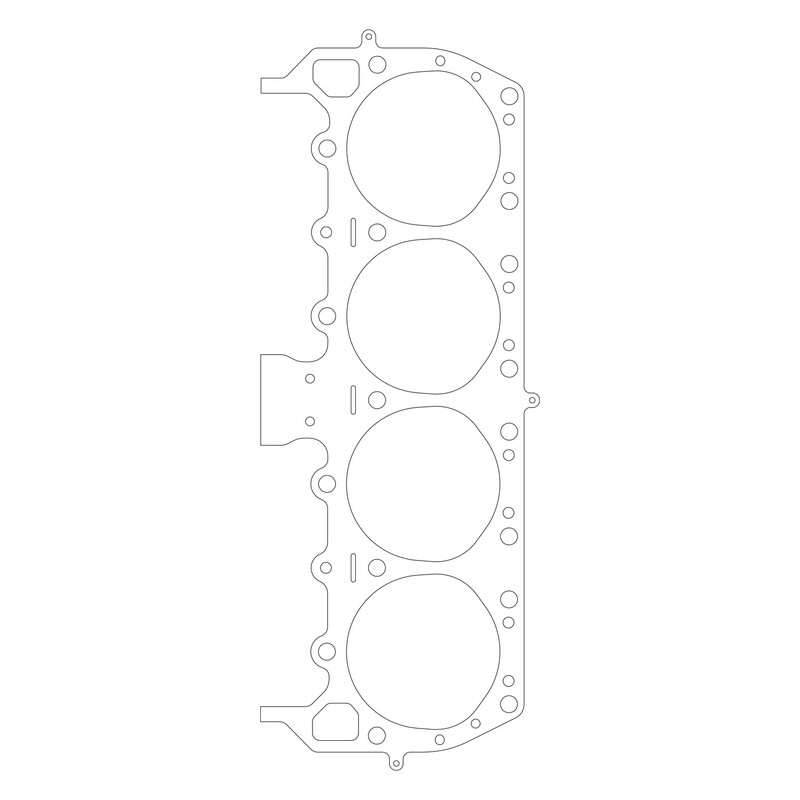 Athena Reinforced Head Gasket for Chrysler V8 331-472ci