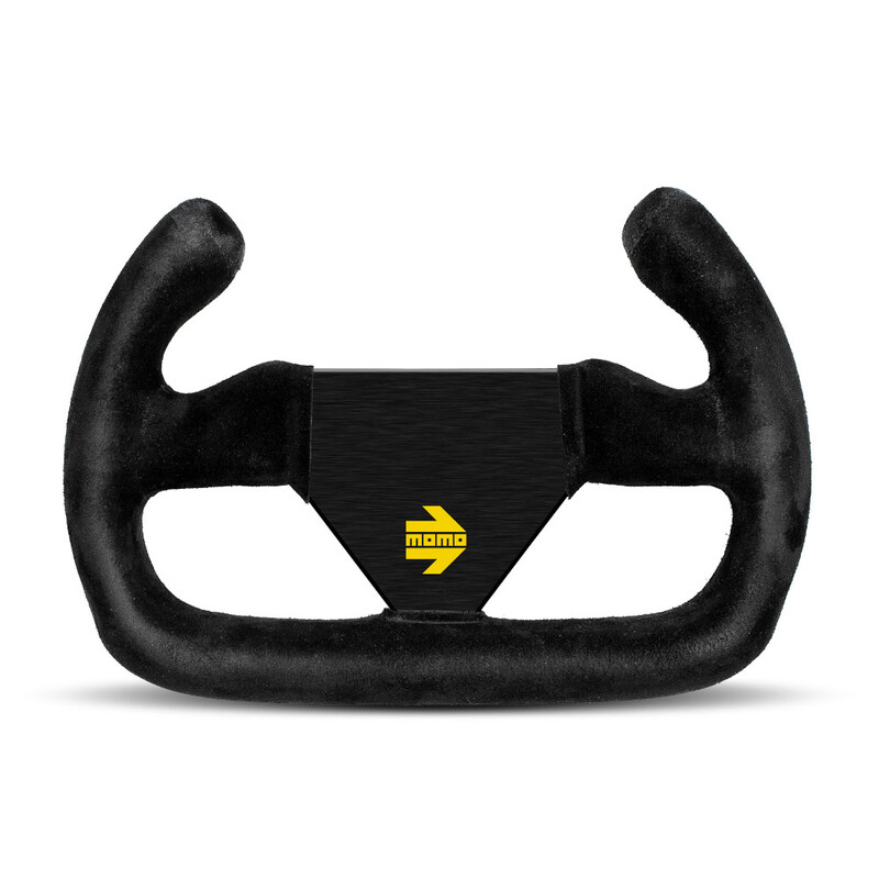 Momo\u0020Mod.\u002012\/C\u0020Steering\u0020Wheel,\u0020Black\u0020Suede,\u0020Black\u0020Spokes\u0020\u002D\u002025\u0020cm
