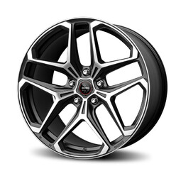 Momo RF-04 20x8.5" 5x112 ET45, Flat Black, Machined Spokes