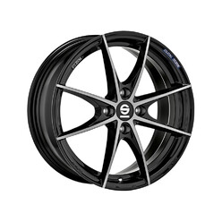 Sparco Trofeo 4 15x6" 4x108 ET42, Flat Black, Machined Spokes