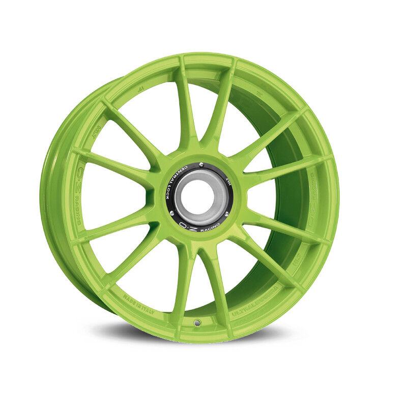 OZ Ultraleggera HLT 20x9.5" centrelock ET46, Acid Green