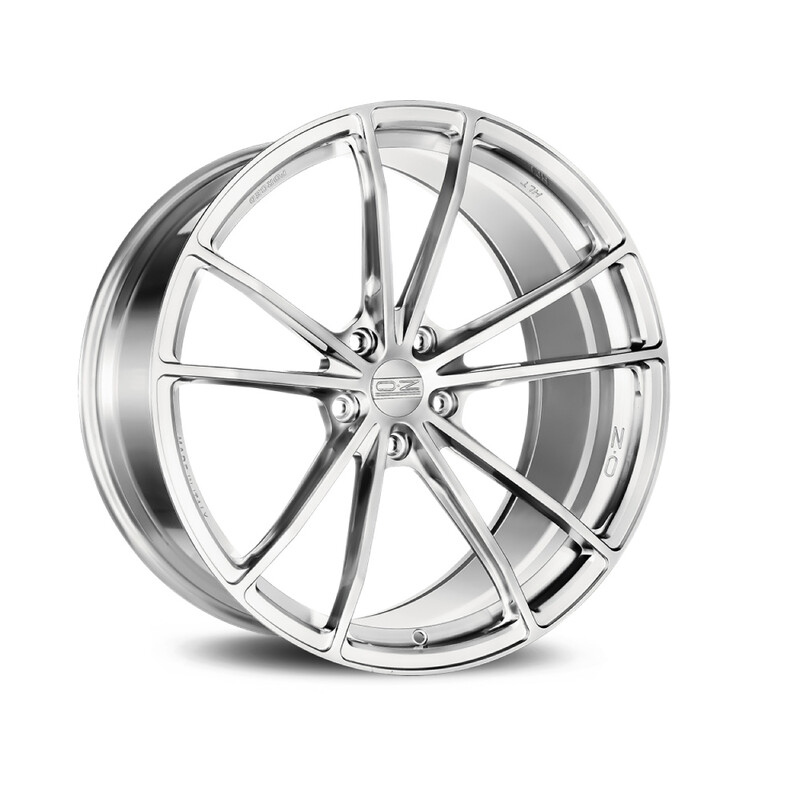 OZ Zeus 20x8.5" 5x112 ET20, Ceramic Polished