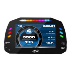 AiM MXS 1.3 Dash Logger with GPS Module