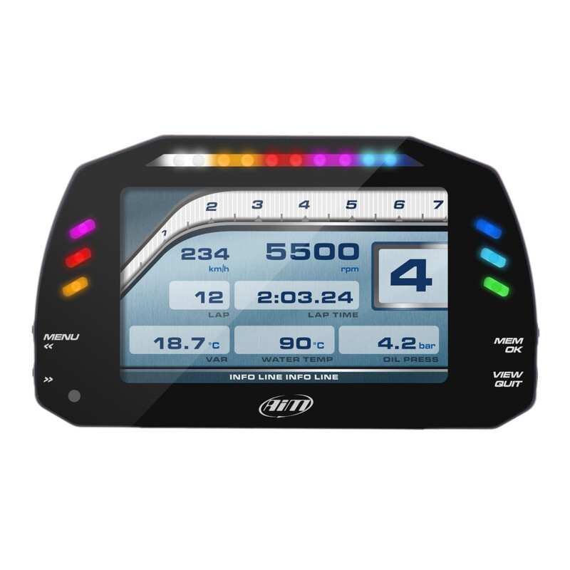 AiM MXS Dash Logger with GPS Module
