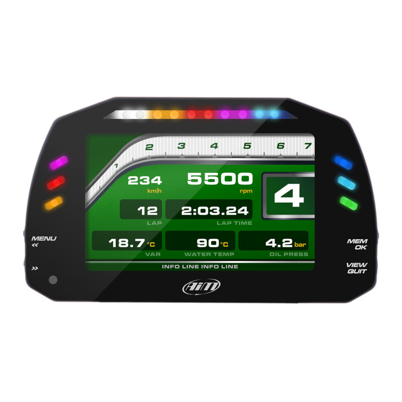 AiM MXS Dash Logger with GPS Module