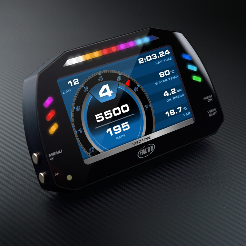 AiM MXS Dash Logger with GPS Module