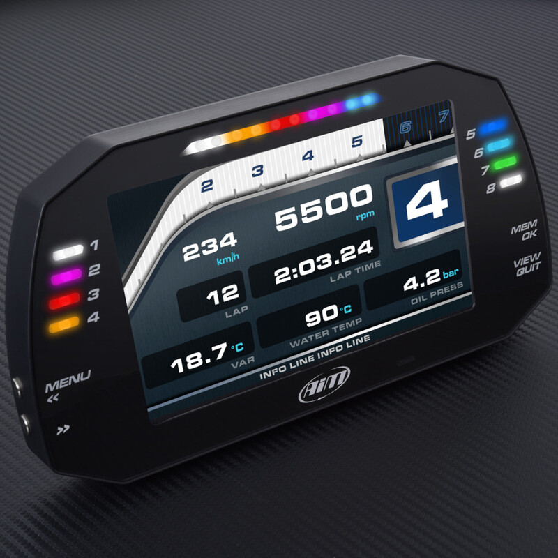 AiM MXG Dash Logger with GPS Module