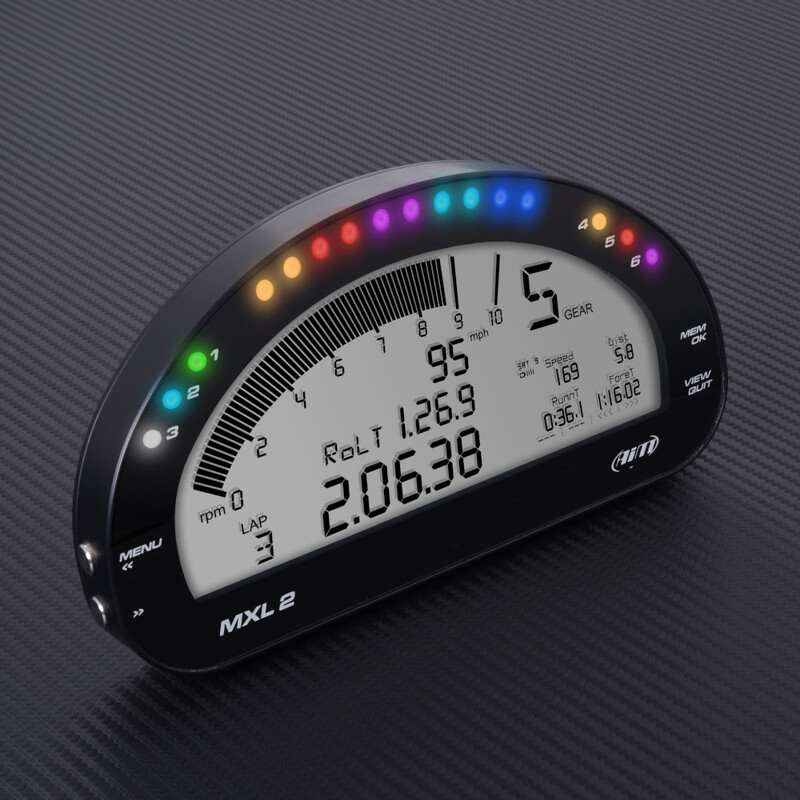 AiM MXL 2 Dash Logger with GPS Module