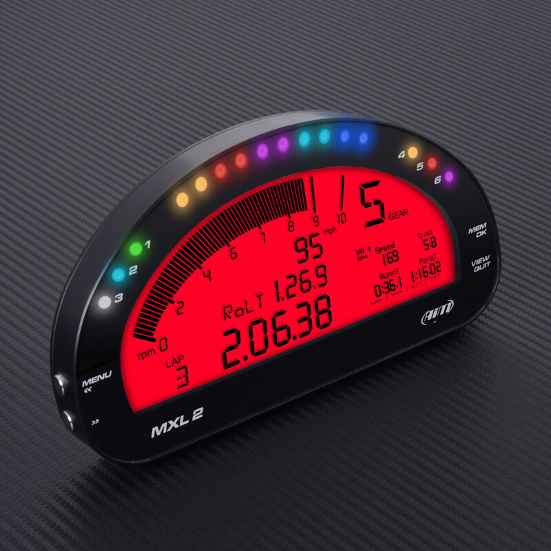 AiM MXL 2 Dash Logger with GPS Module