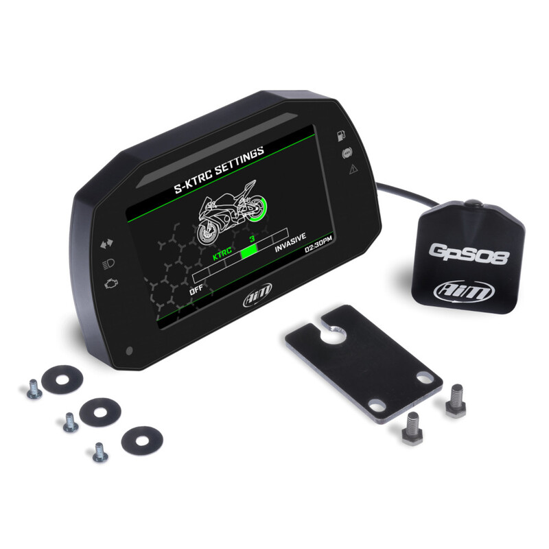 AiM MXK10 Dash Logger for Kawasaki Ninja ZX-10R (2011-2020)