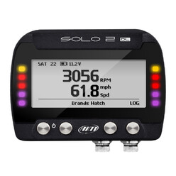 AiM Solo 2 DL GPS Lap Timer with ECU Input