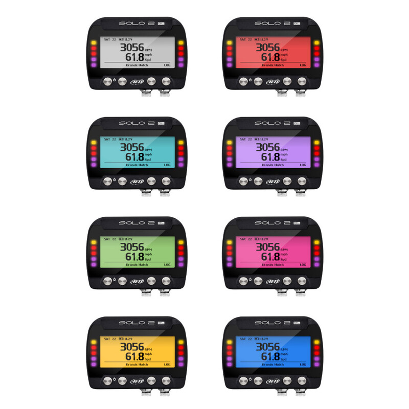AiM Solo 2 DL GPS Lap Timer with ECU Input